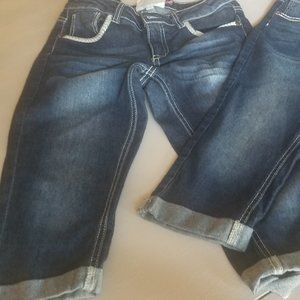 Jean capri shorts (price is per short)